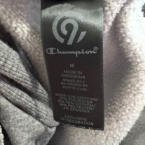 Champion Gray Jogger Men’s Size Medium - Picture 9 of 10